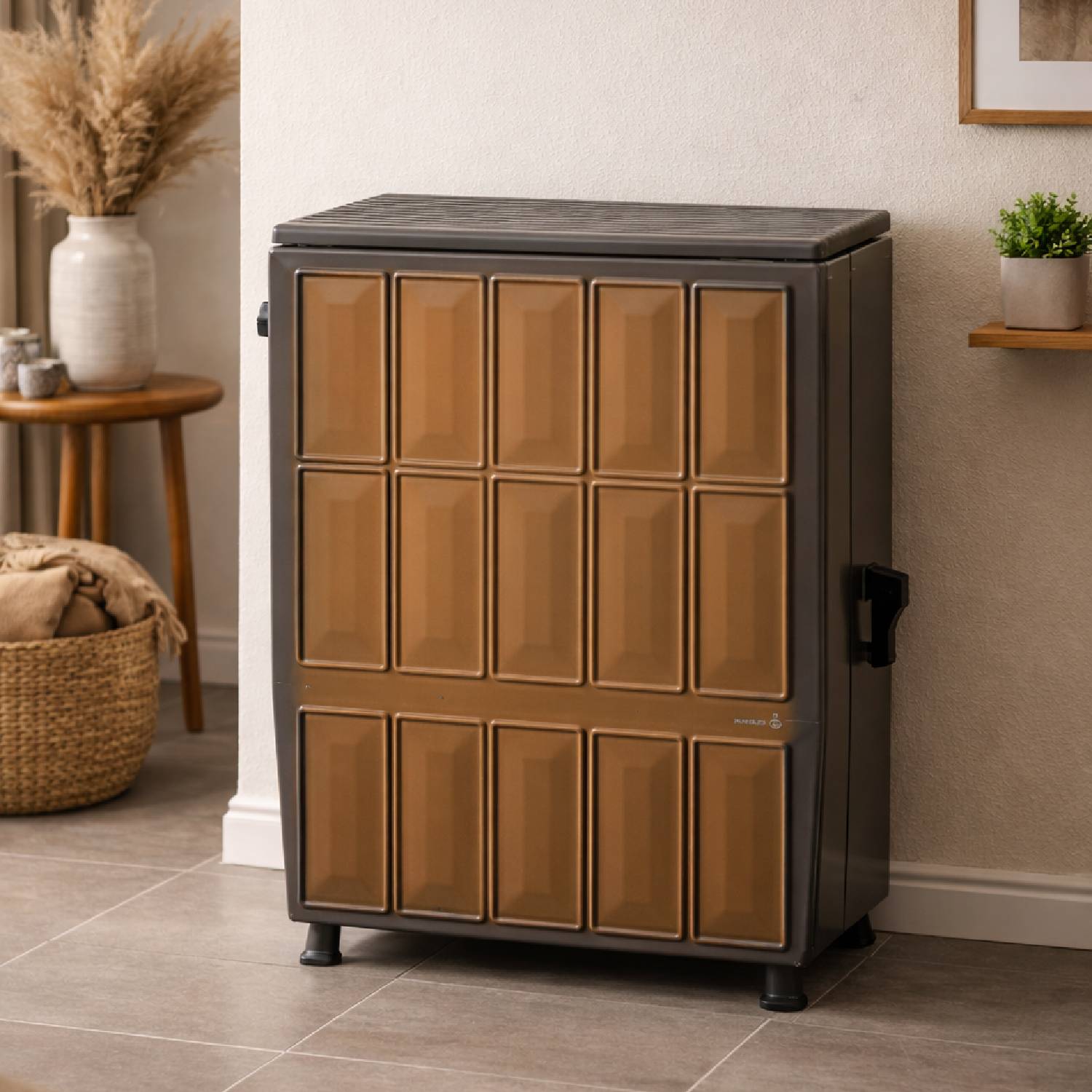 Wamsler poêle à bois à feu continu KS 109-6 A