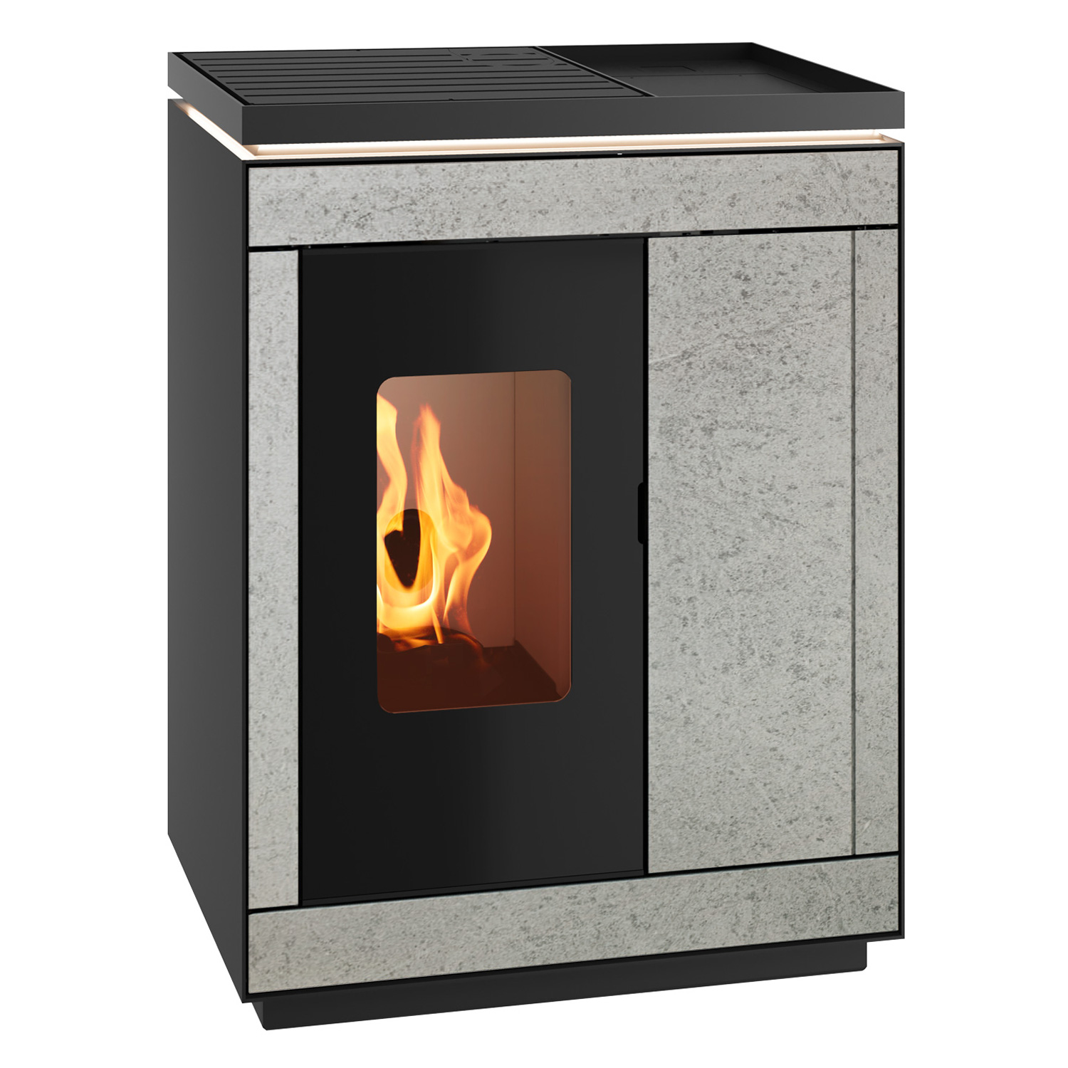 Olsberg Epana poêle à granulés pierre naturelle serpentine