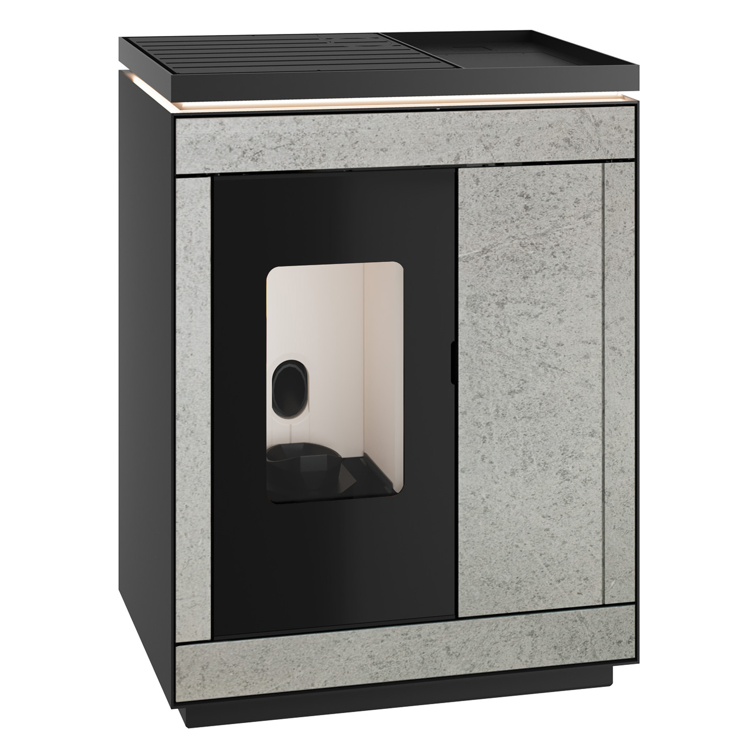 Olsberg Epana poêle à granulés pierre naturelle serpentine