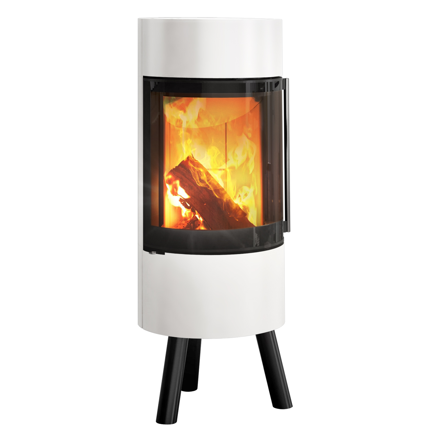 Spartherm Passo XS poêle à bois sur trépied Blanc