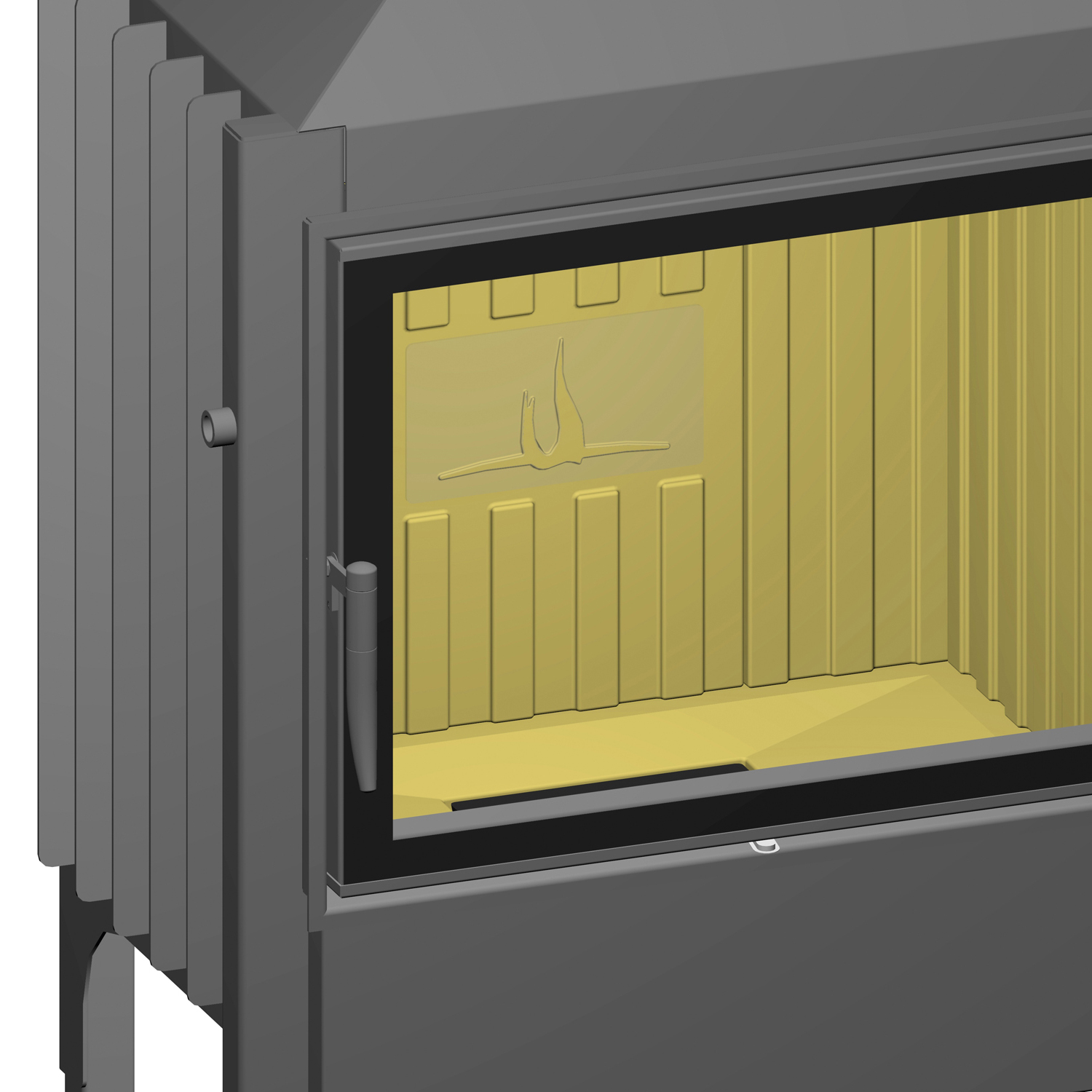 Spartherm Varia 1V-4S RLU insert de cheminée 51 cm à droite