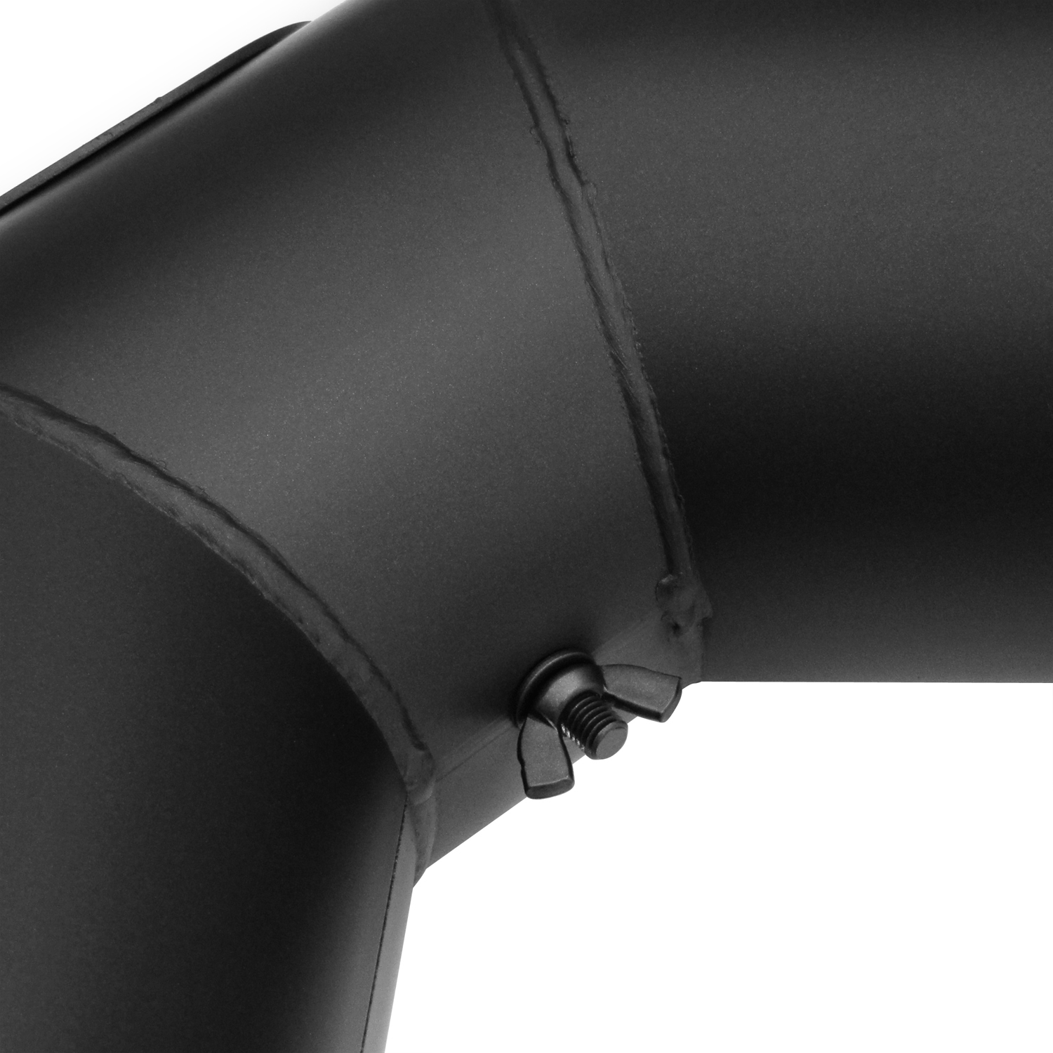 Raik Tuyau de Fumée / Tuyau de Poêle 180mm - Ensemble de Tuyaux de Fumée noir