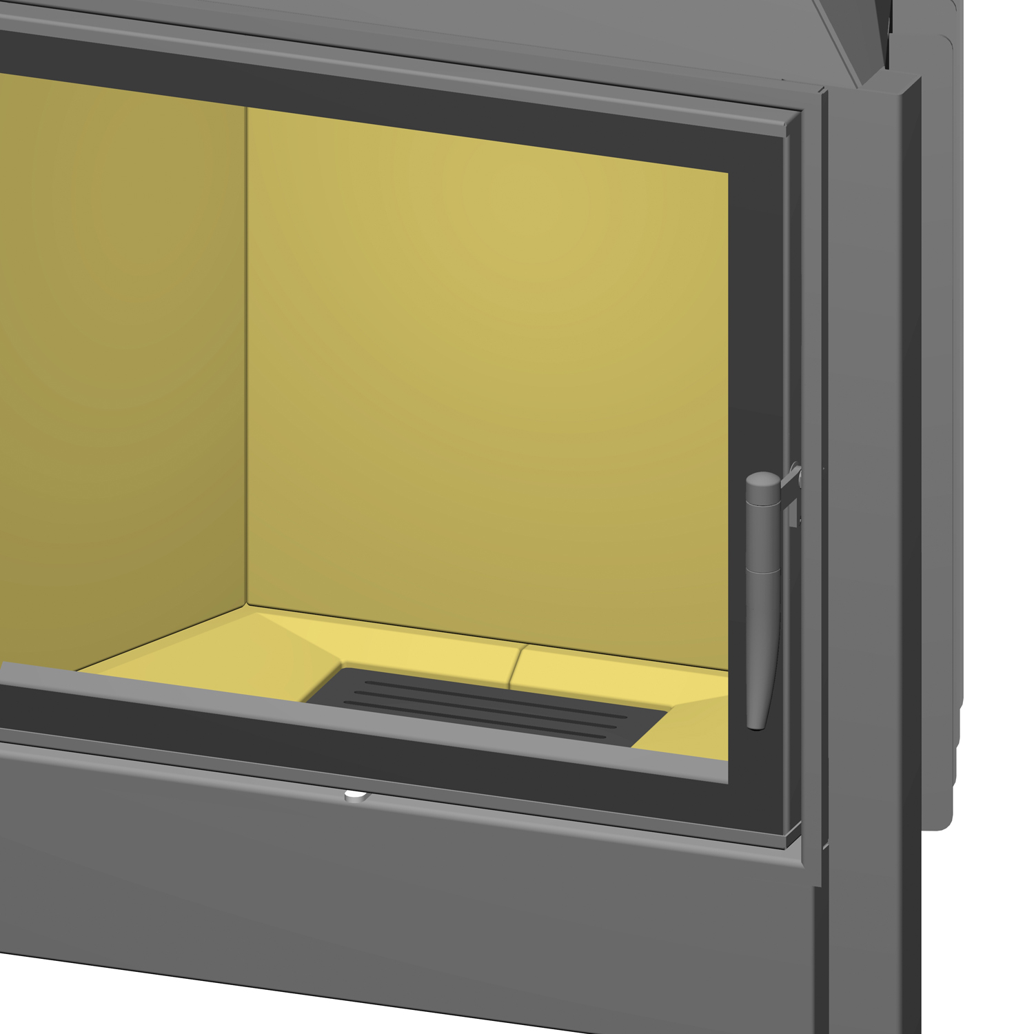 Spartherm Mini S-4S RLU insert de cheminée 51 cm à gauche