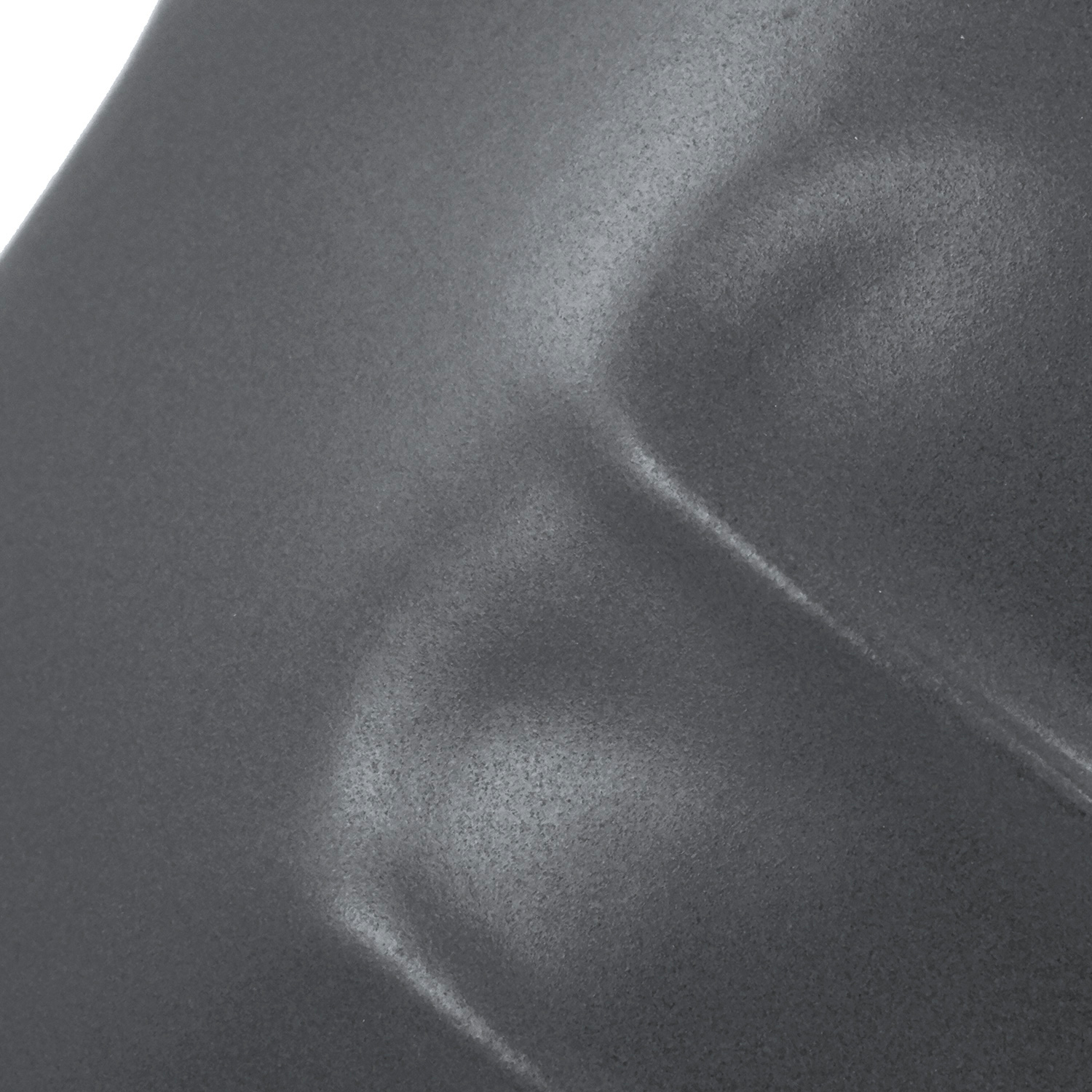Coude de conduit de fumée / Coude de tuyau de poêle émaillé 150 mm - Coude à 45° nervuré gris