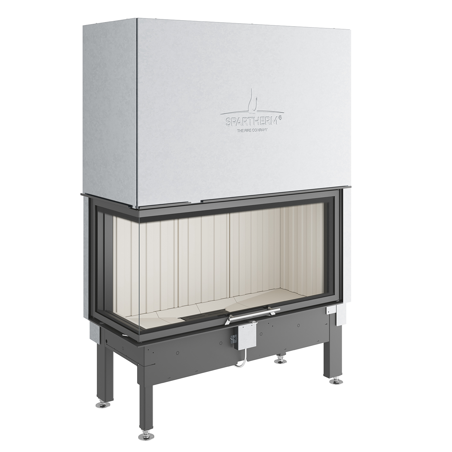 Spartherm Varia 2L-100h 2.0 Insert de cheminée d'angle