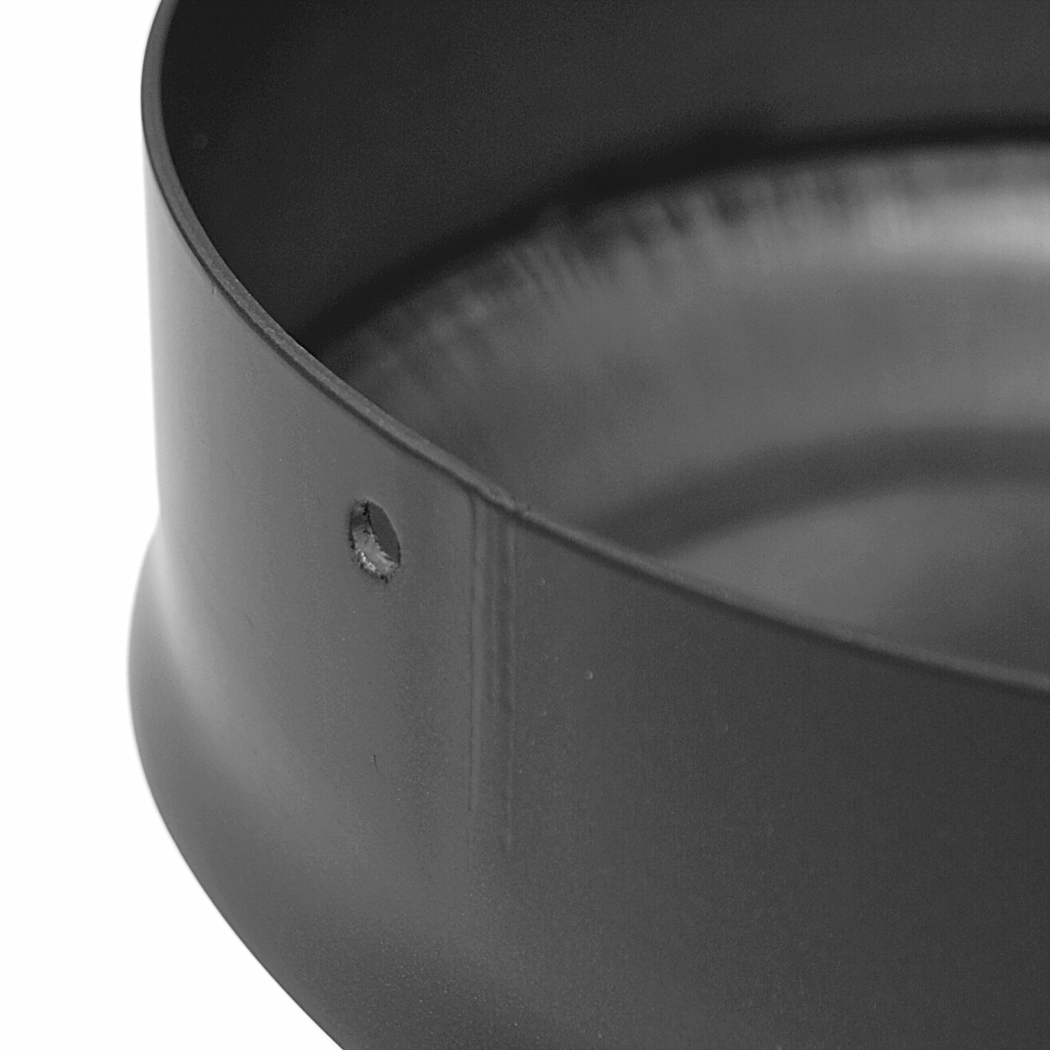 Extension de conduit de fumée / tuyau de poêle Raik 150mm - 200mm gris fonte