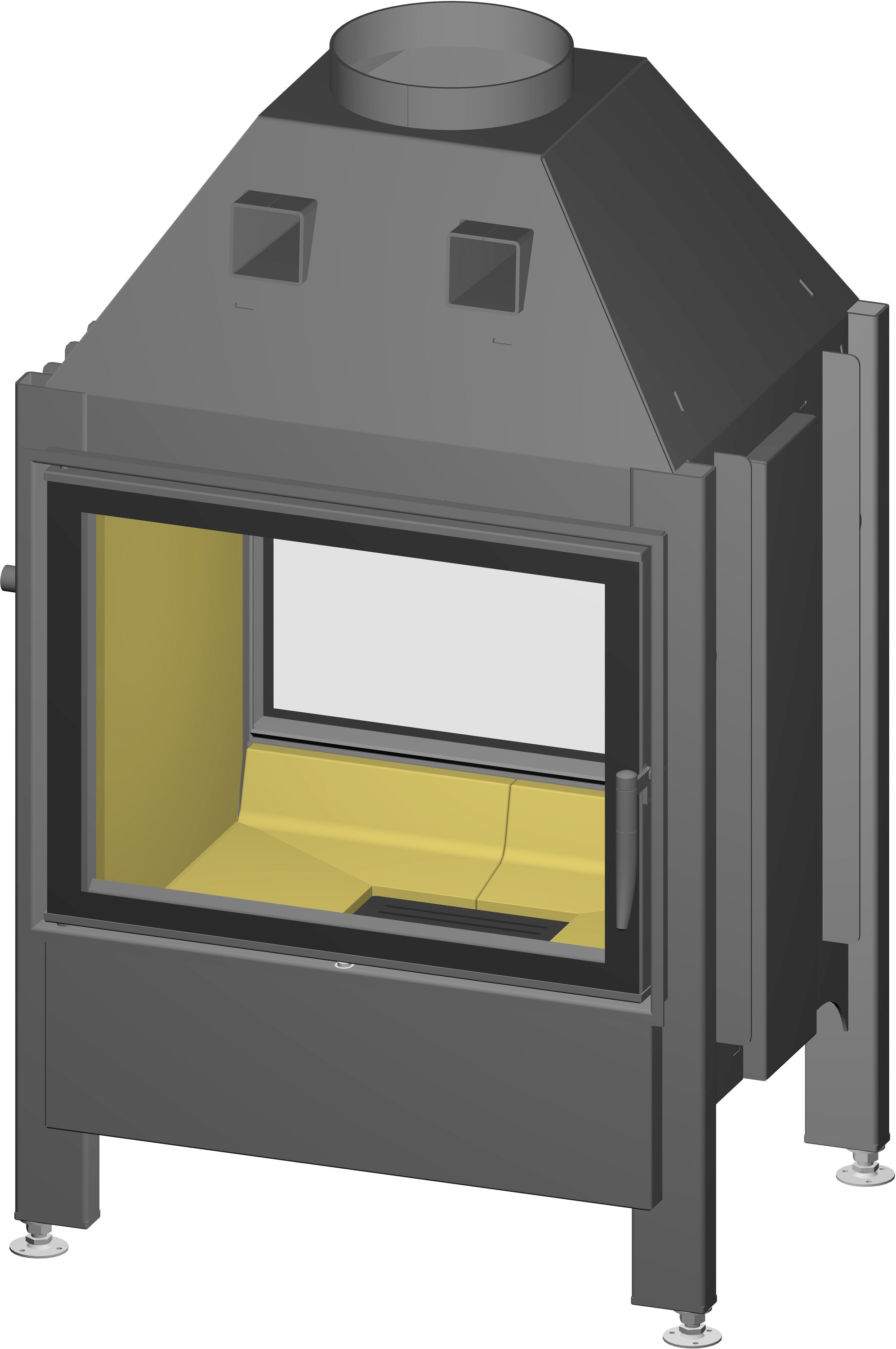 Insert de cheminée Spartherm Varia FD-4S gauche
