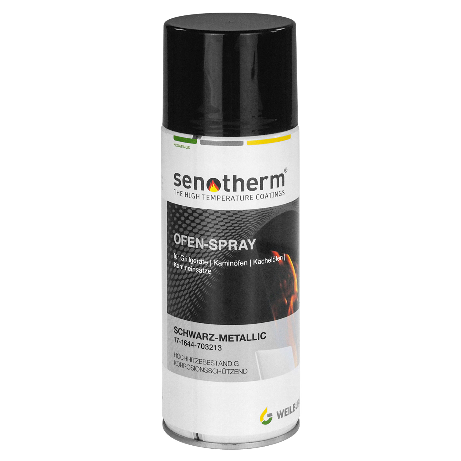 raik Spray pour four Aérosol 400 ml Senotherm Noir Métallisé