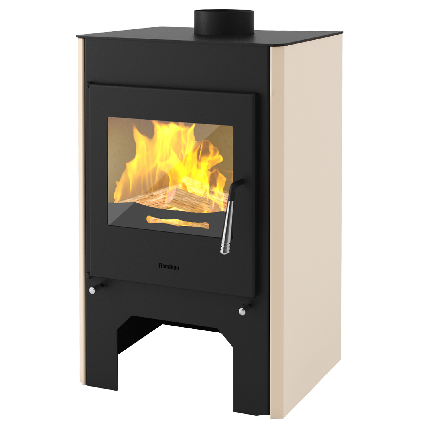Poêle à bois HS Flamingo Espo 3 Crème