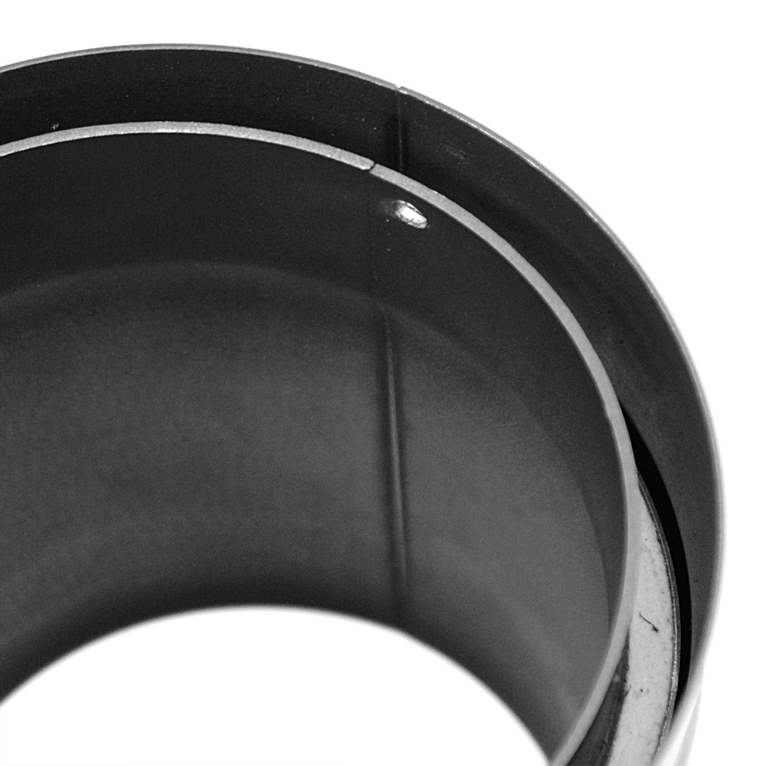 Raik Izoker élément de longueur 150mm noir double paroi L: 250mm pour tuyau de fumée / conduit de fumée