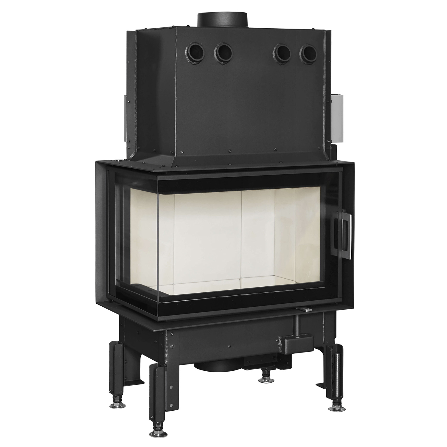 Austroflamm 63x40x42 K 2.0 Insert de cheminée angle gauche