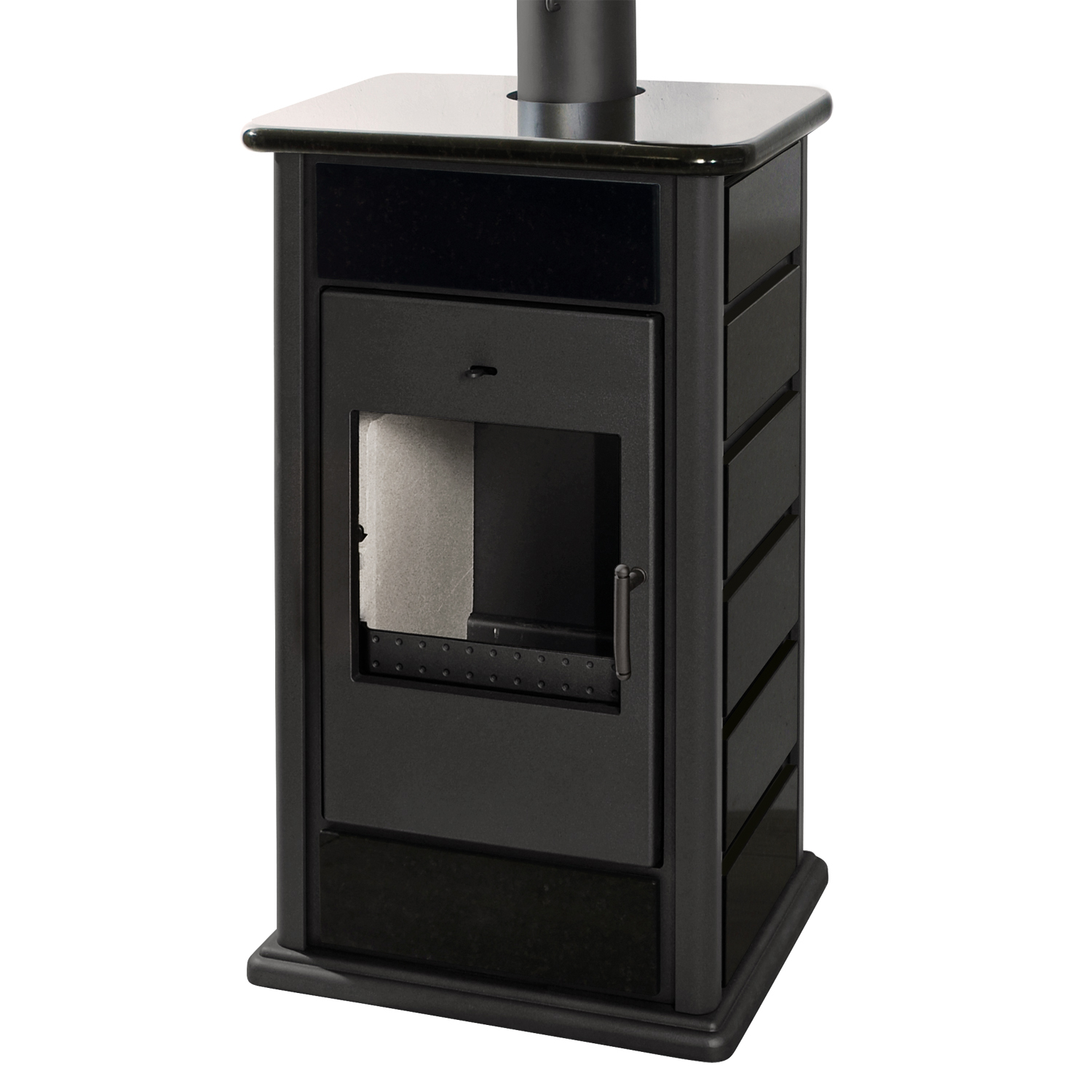 Schmitzker Alicante EVO poêle à bois hydraulique noir Blackline