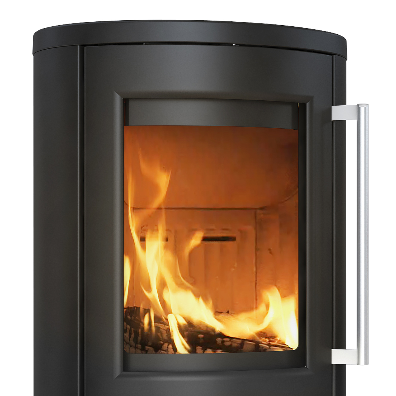 Poêle à bois TermaTech TT21R Acier Noir