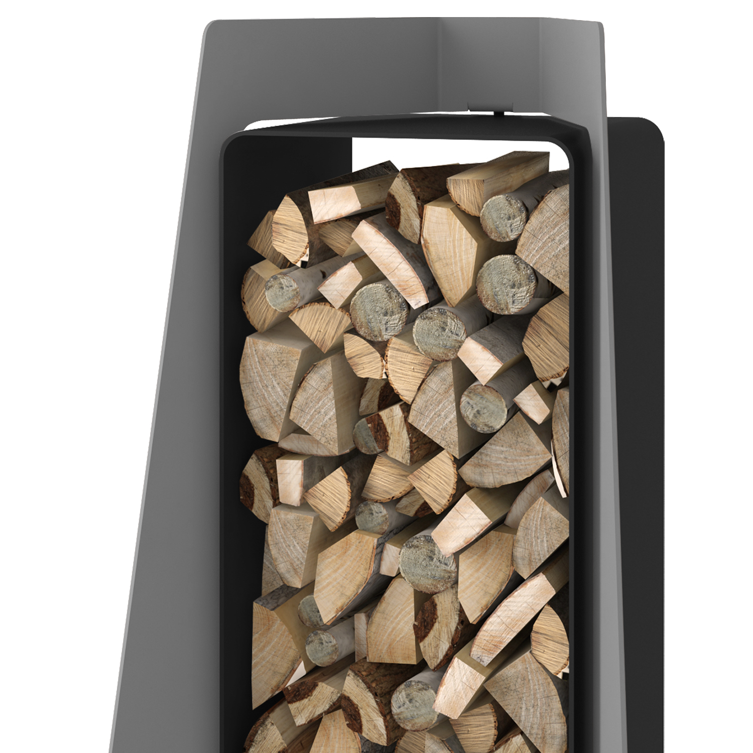 HS Flamingo Deluxe 3 Étagère en bois Gris