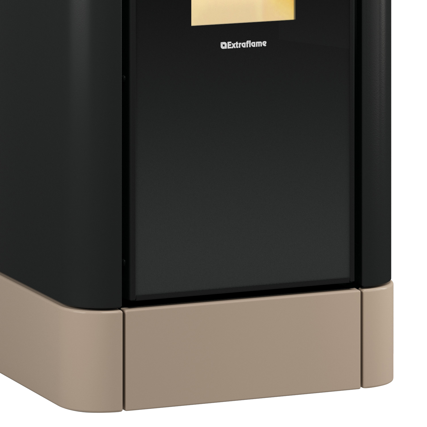 Extraflame Evolution Line Sinfony poêle à granulés acier brillant Tortora