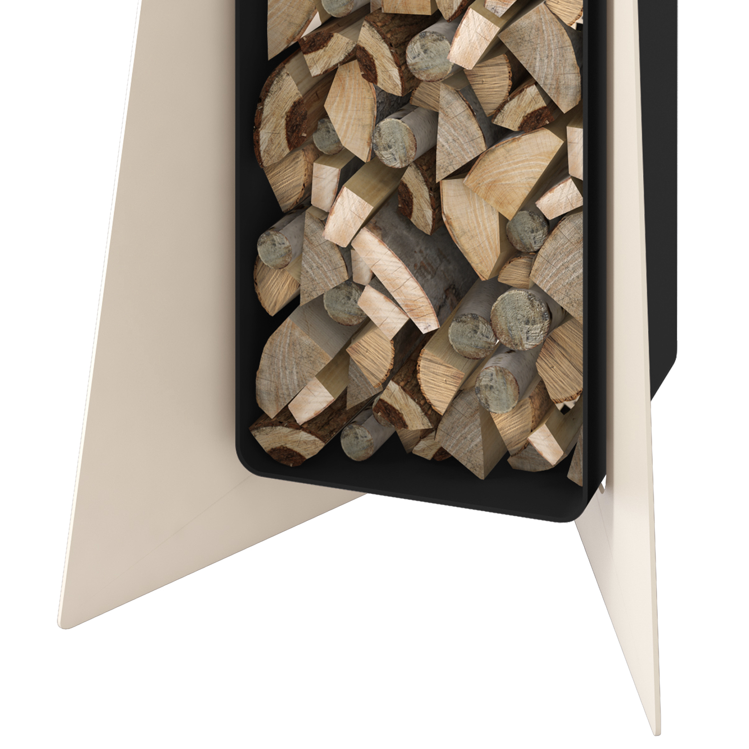 HS Flamingo Deluxe 3 Étagère en bois Crème