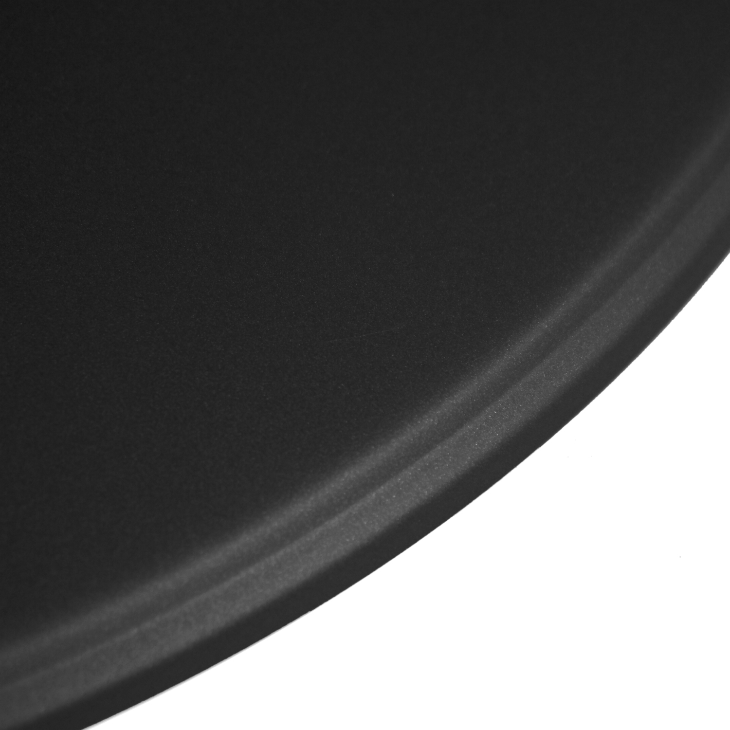 Raik Coltherm Rosace murale 150mm noire double paroi pour tuyau de fumée / conduit de fumée
