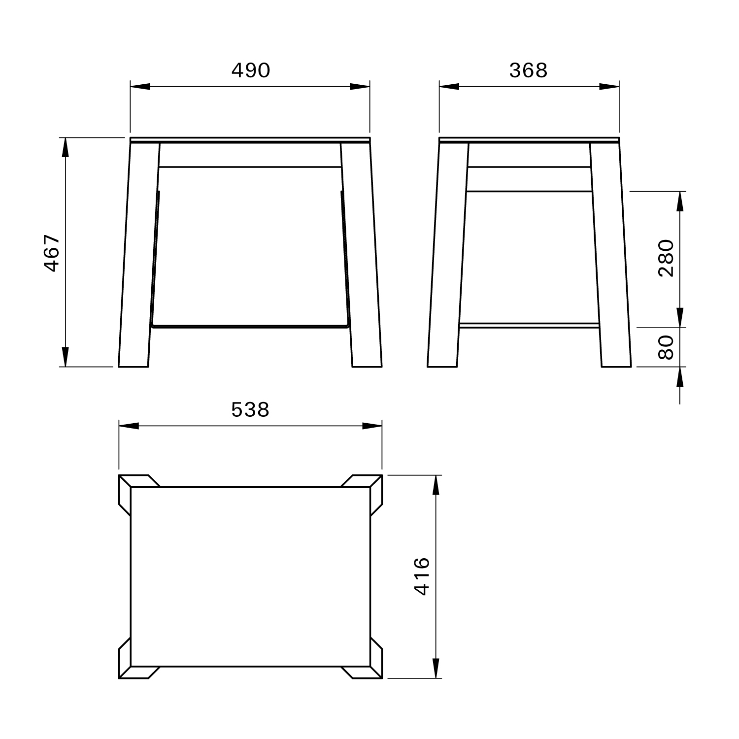 Table en bois Schmitzker Cuby