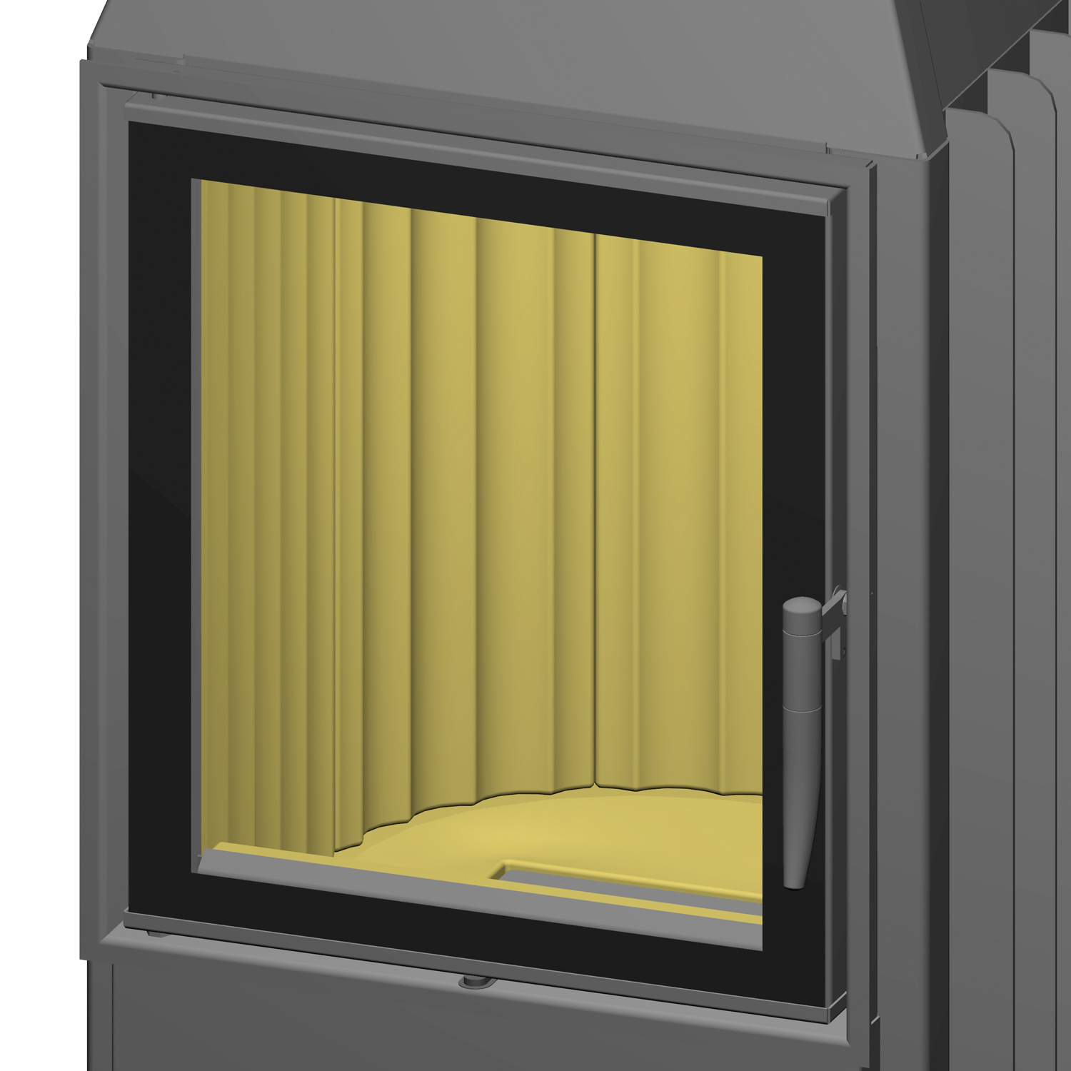 Spartherm Mini Z1-4S insert de cheminée 10 kW 51 cm à droite