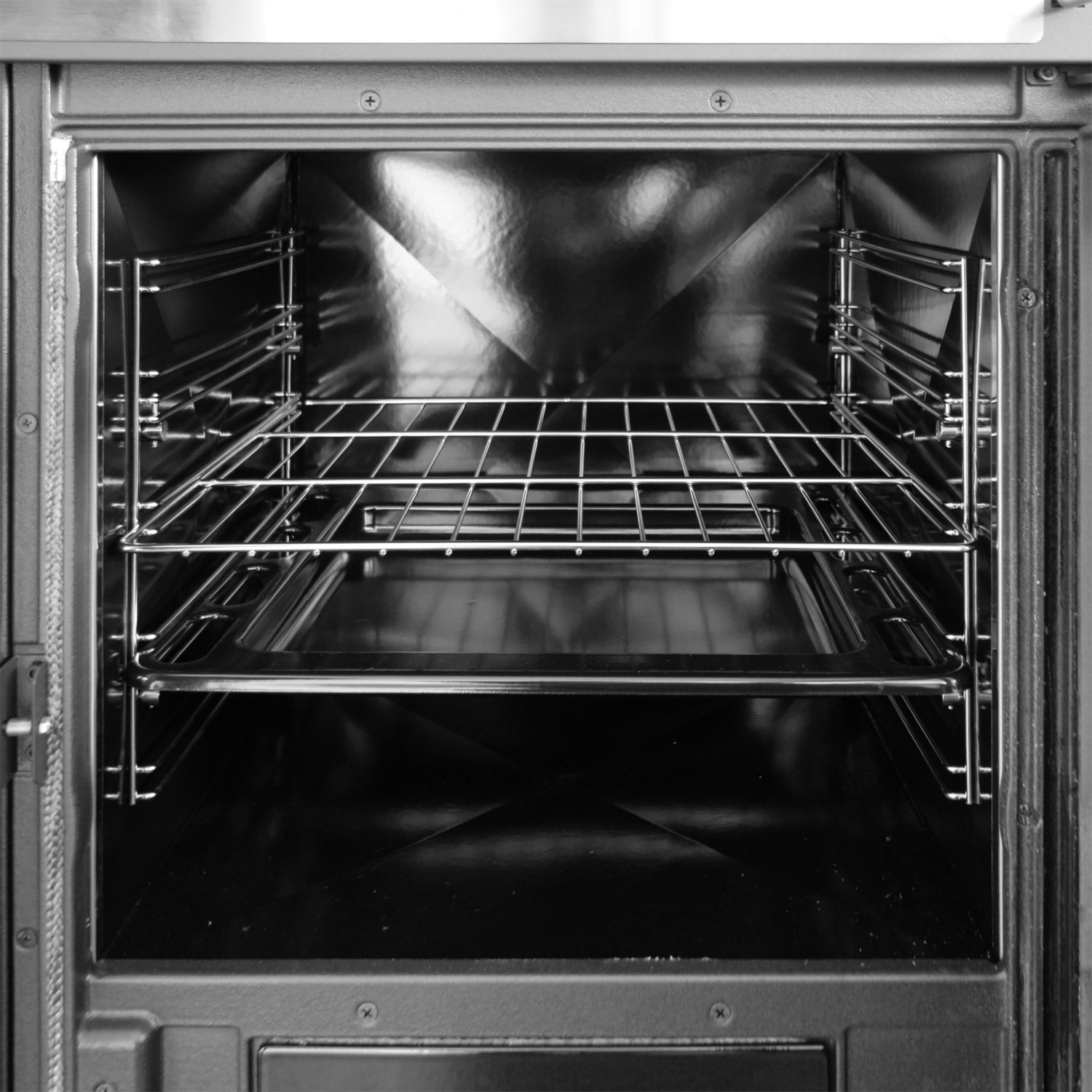 La Nordica Rosa XXL 5.0 Poêle de cuisine en acier Noir-Anthracite