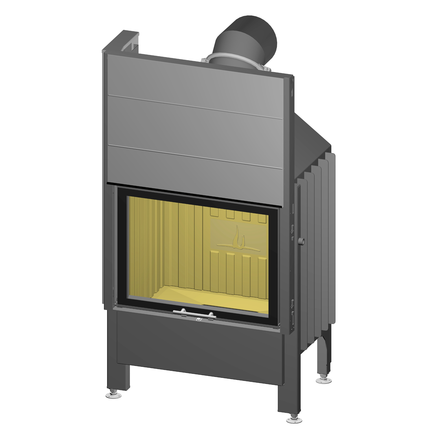 Spartherm Varia 1Vh-4S insert de cheminée 57 cm