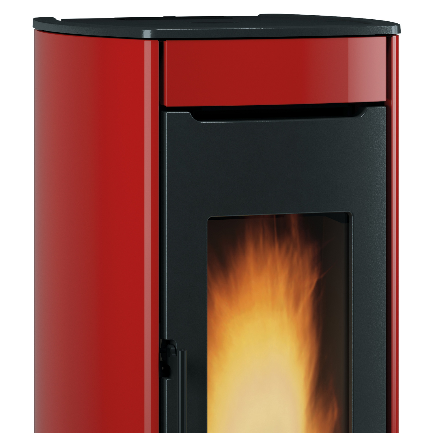 Extraflame Marina Idro 16 H13 poêle à granulés bouilleur acier bordeaux