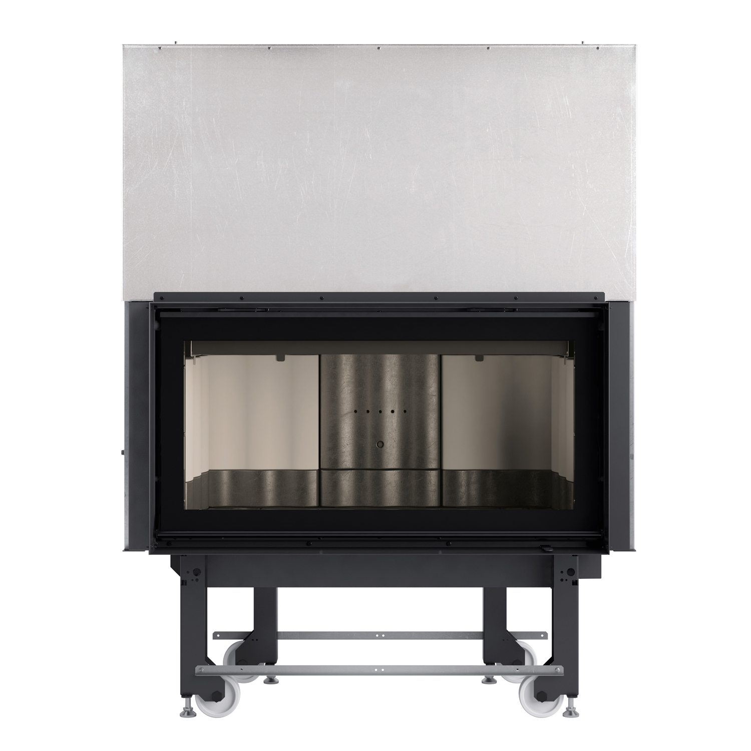 La Nordica Prestige Line Monoblocco 1000 Evo Insert de cheminée Acier Noir