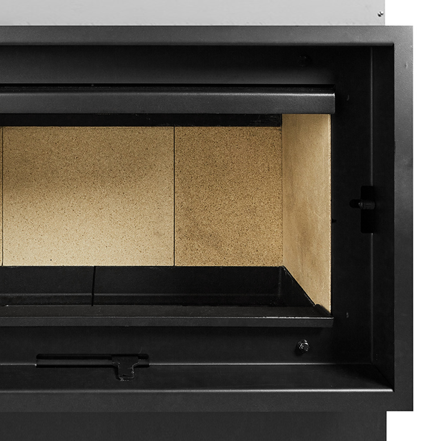 Dovre Vista 802C/V2 insert de cheminée à bois avec plaques de vermiculite dans le foyer