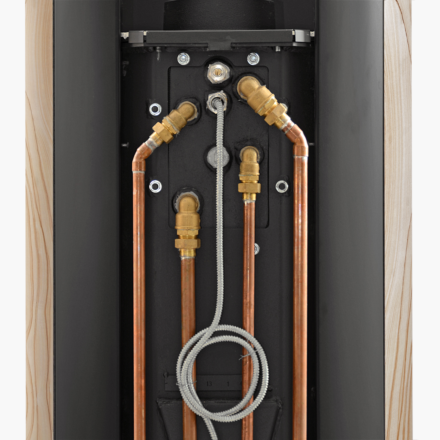 Schmitzker Vitoria Poêle à bois avec échangeur thermique Sunshine