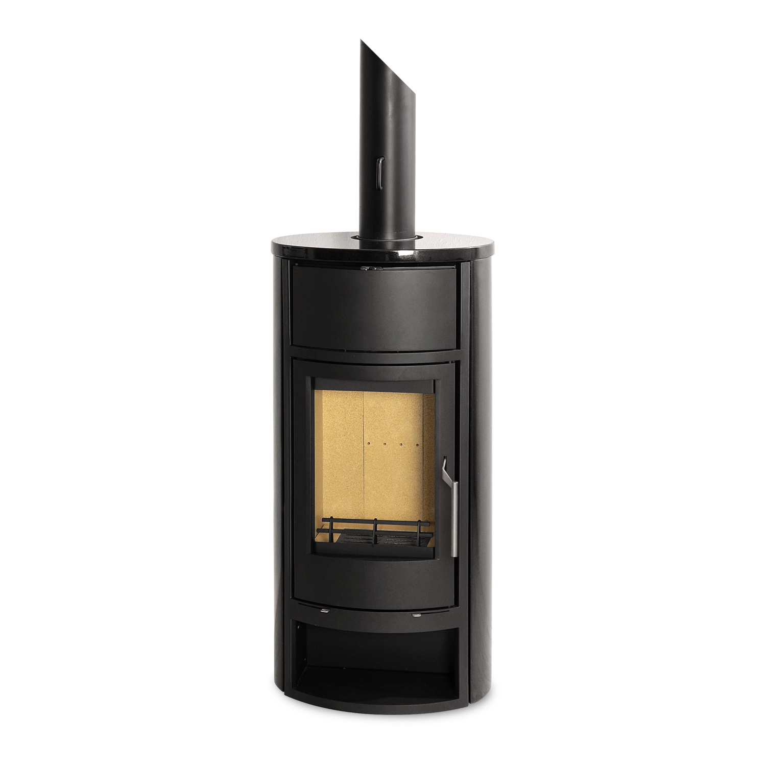 Schmitzker Faro H2O Poêle à bois avec échangeur d'eau Blackline