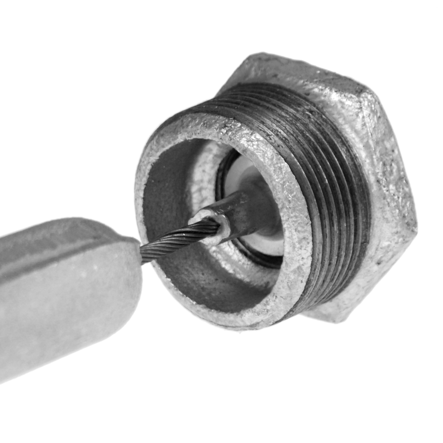 Anode à chaîne 800 mm, 1 1/4 pouce pour réservoirs d'eau chaude sanitaire et réservoirs combinés.
