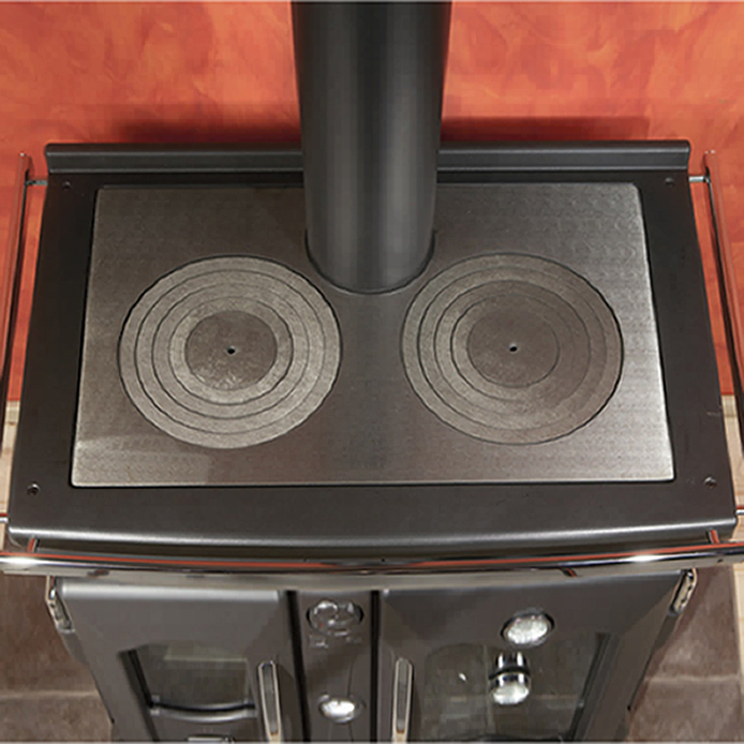 La Nordica Termosuprema Poêle à bois hydro anthracite