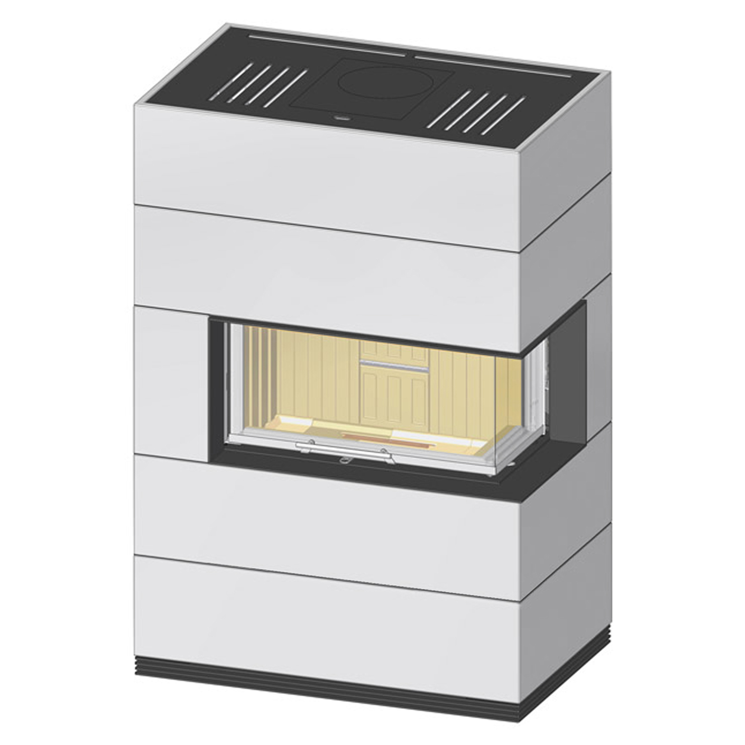 Spartherm Kit de cheminée SIM 2/3/Varia AS-2Rh-4S Nature