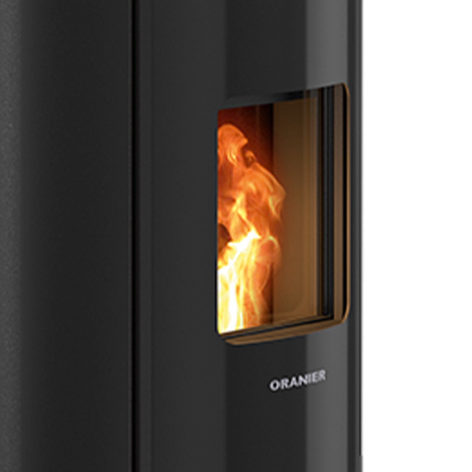 Oranier Sando 60 poêle à granulés acier noir LAS