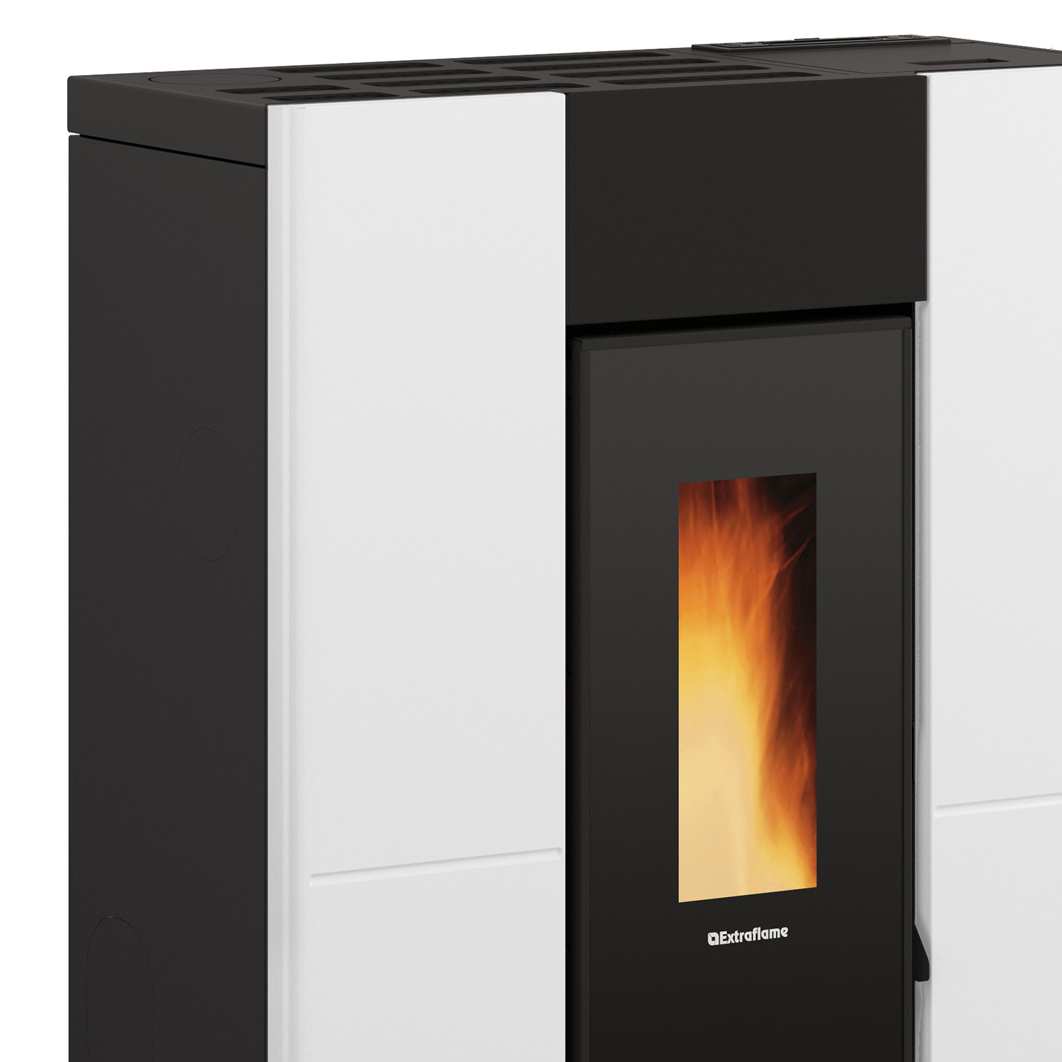 Extraflame Marilena Plus 5.0.16 poêle à granulés acier blanc