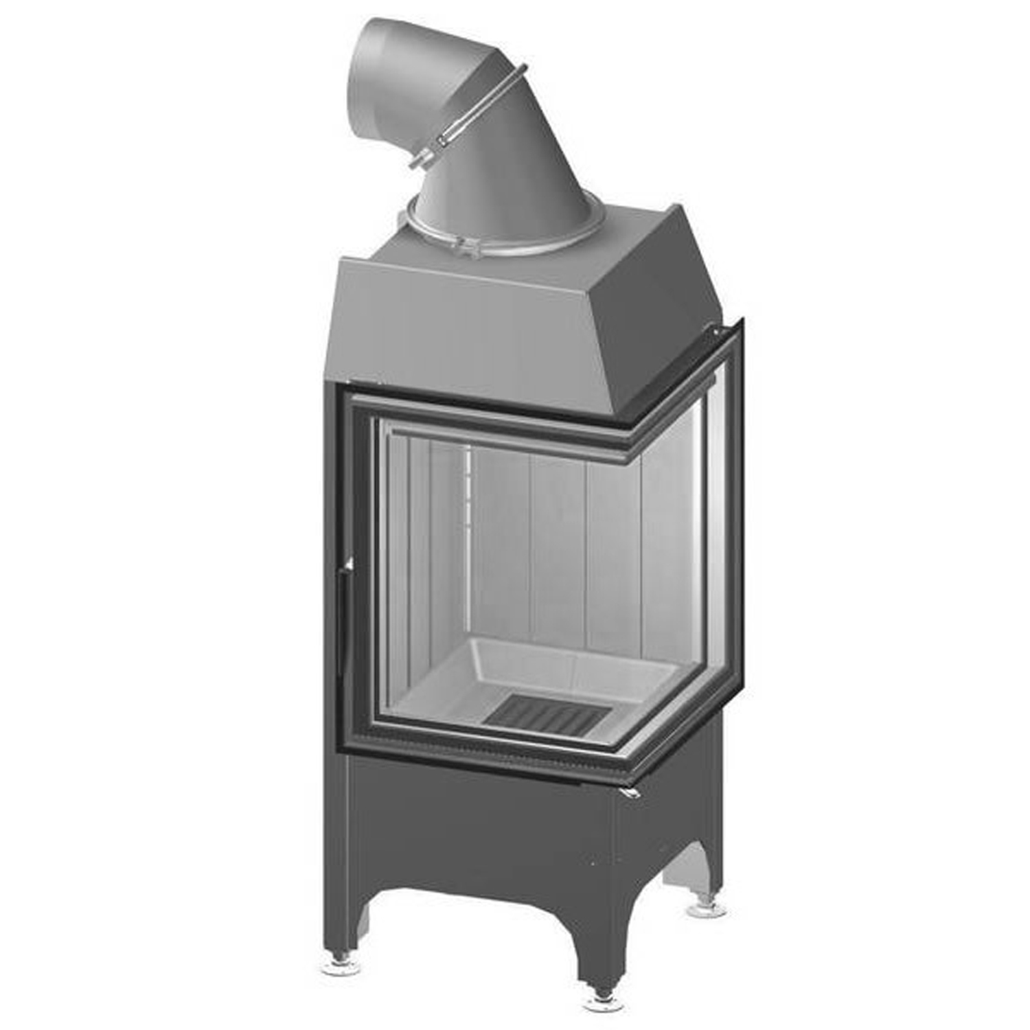 Spartherm Mini 2R-4S insert de cheminée d'angle