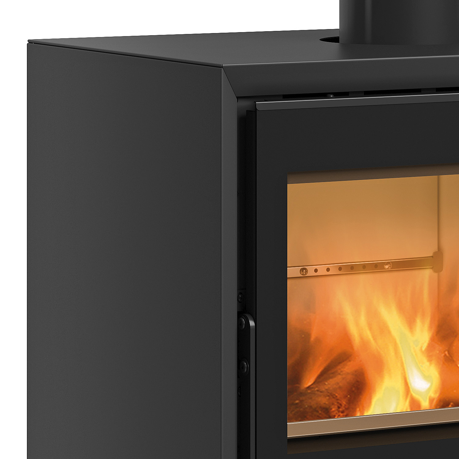 La Nordica Prestige Line Dante Poêle à bois Acier Noir Mat La Nordica Prestige Line Dante Poêle à bois Acier Noir Mat