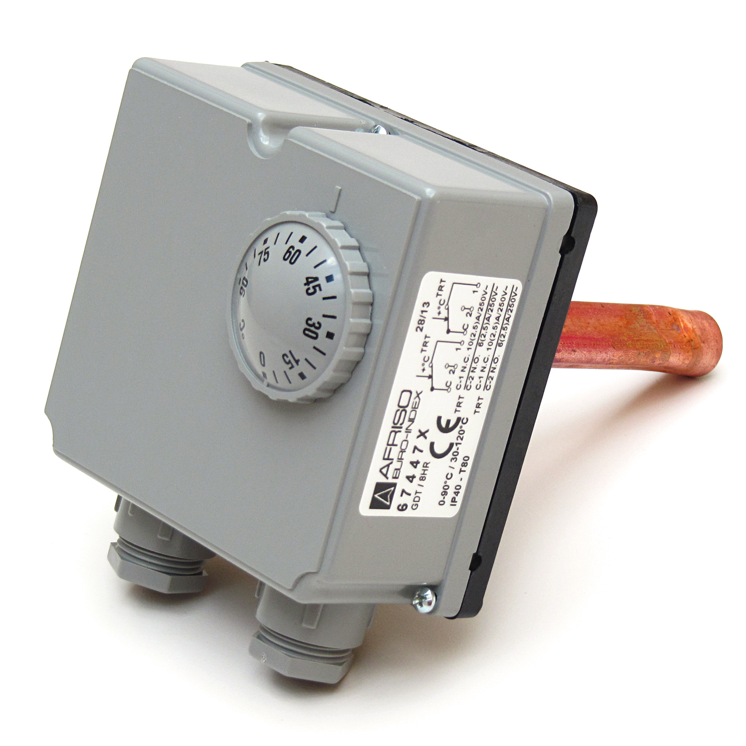 Thermostat double boîtier Afriso