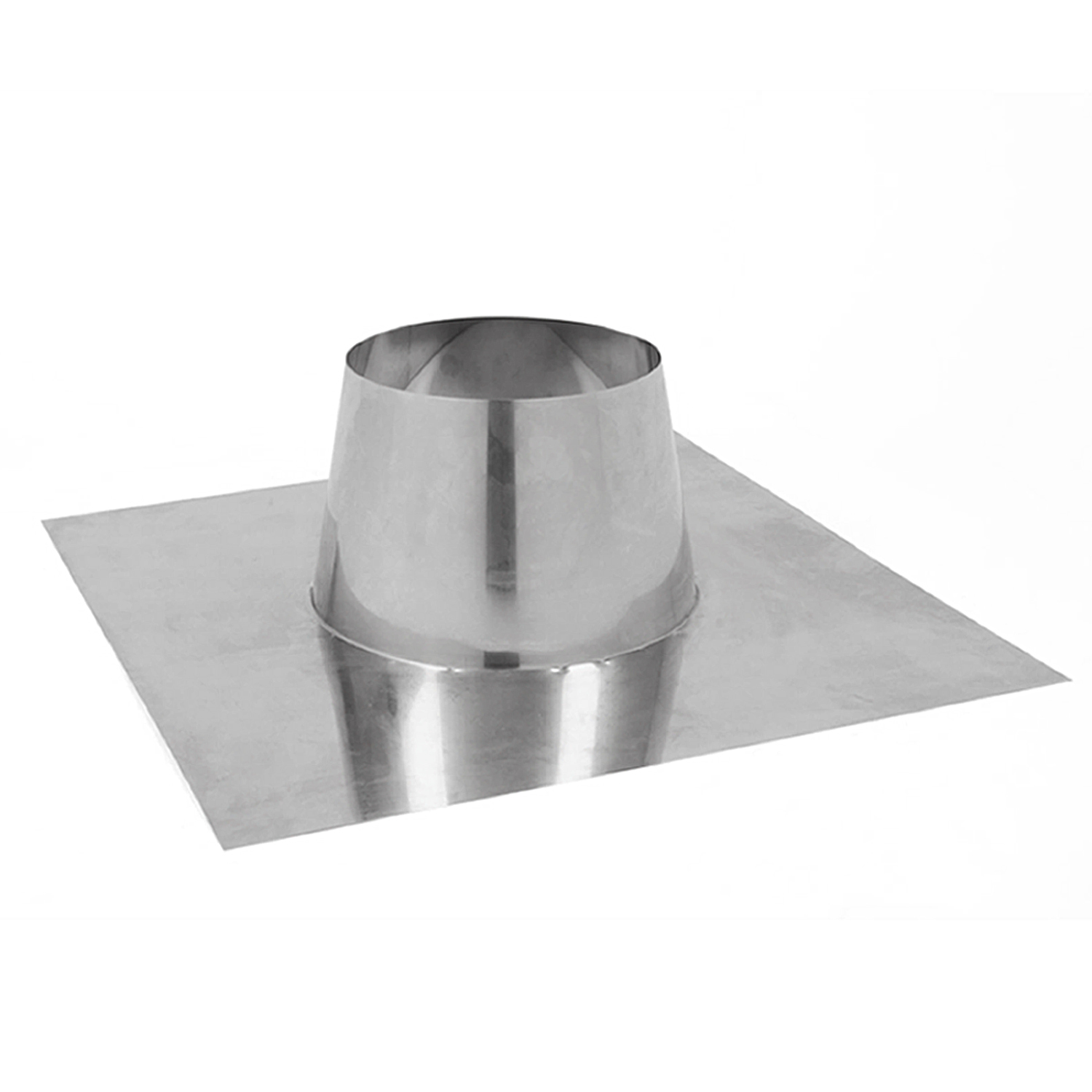 Traversée de toit Opsinox pour cheminée en acier inoxydable 250 mm DD 0°-10°