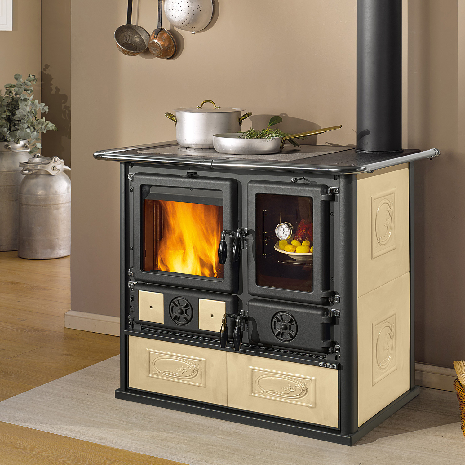 La Nordica Rosa Reverse 2.0 Cuisinière Liberty Panna