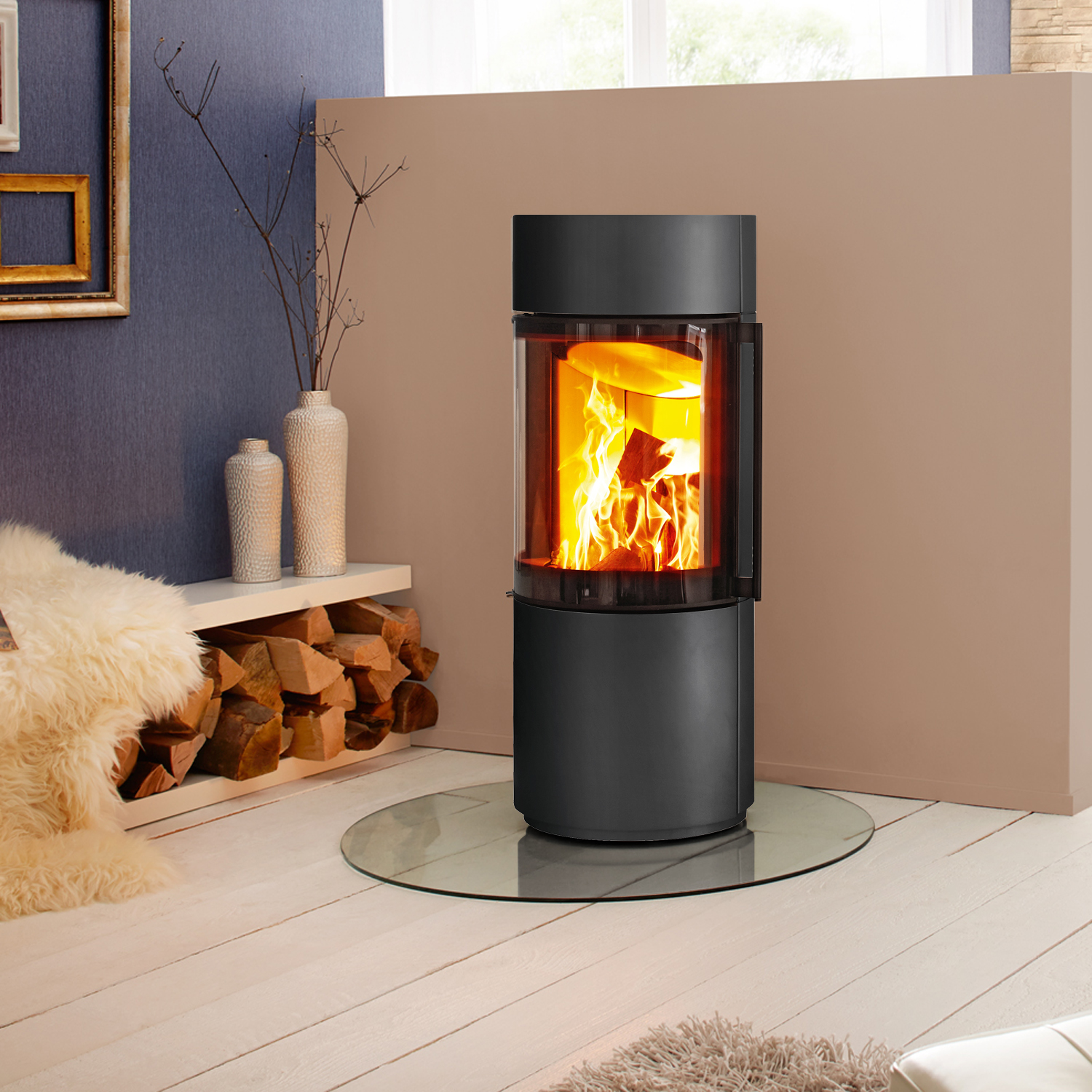 Spartherm Passo XS RLU Poêle à bois Nero