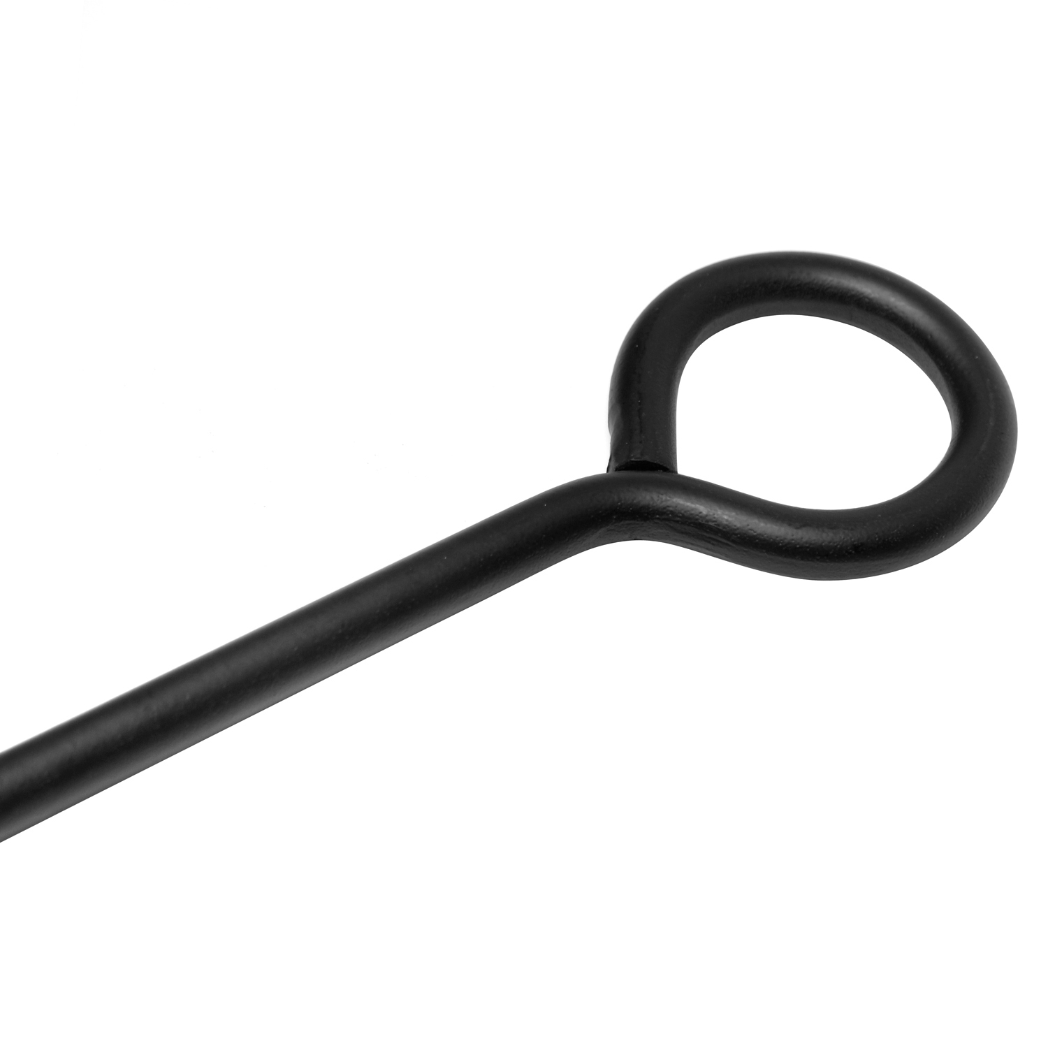 Raik Étagère à bois & Ensemble d'accessoires de cheminée Wilhelm, 4 pièces, noir, 74 cm