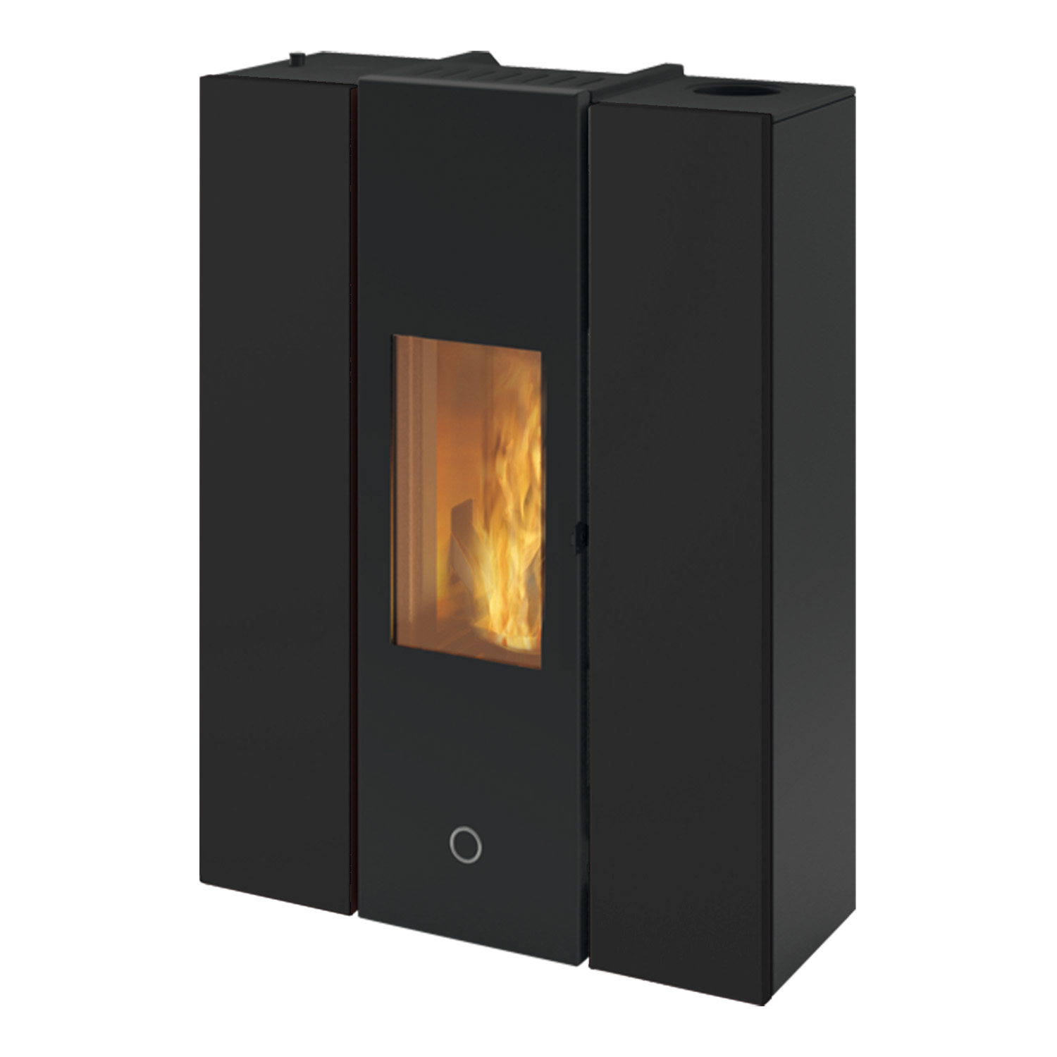 EK63 Gotha 70 Evo Poêle à granulés acier noir