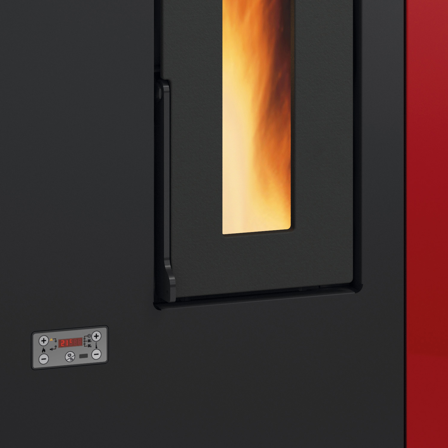 Extraflame Luisella 16 5.0 poêle à granulés Bordeaux