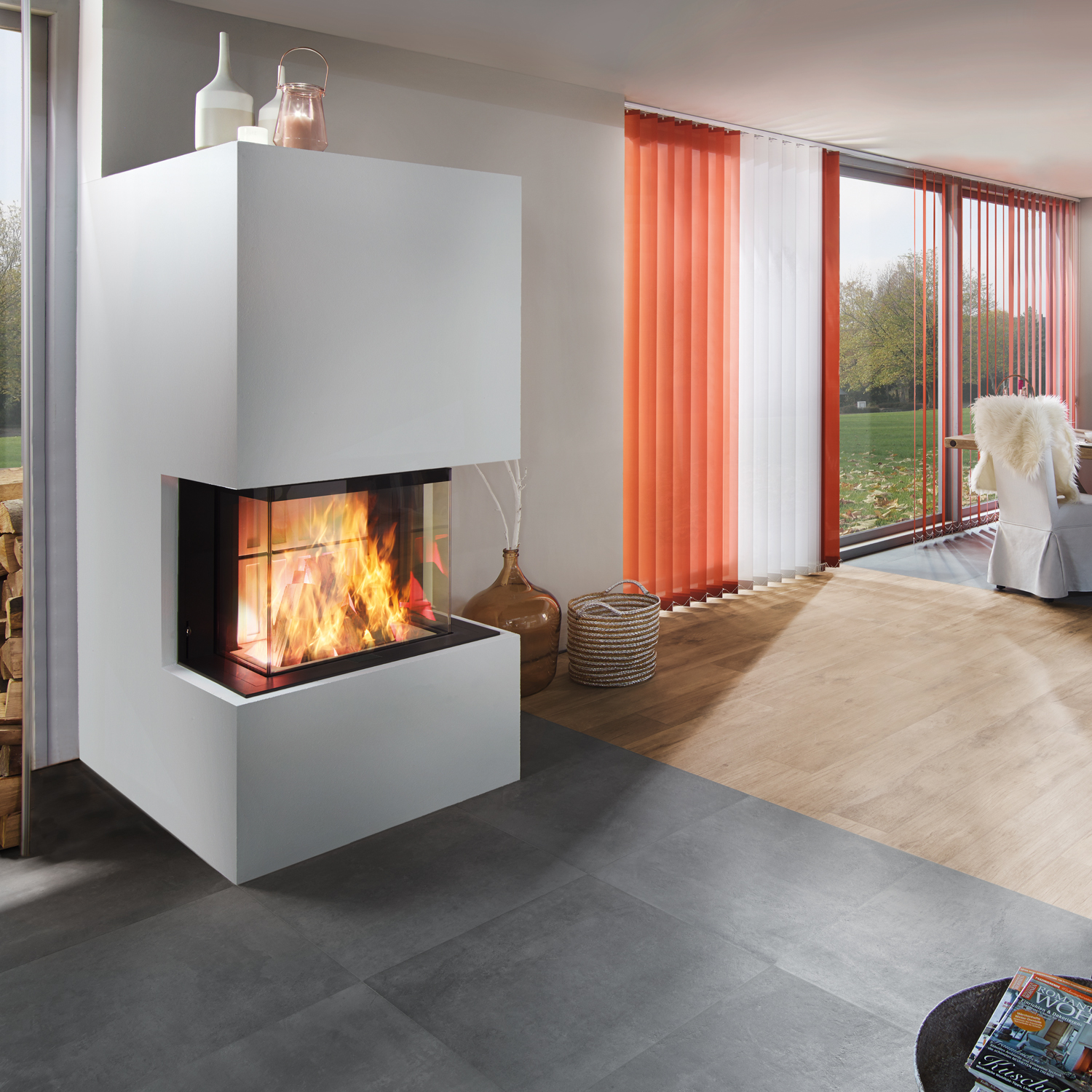 Spartherm Premium Arte-3RL-60h Insert de cheminée RRA Ø 200 mm