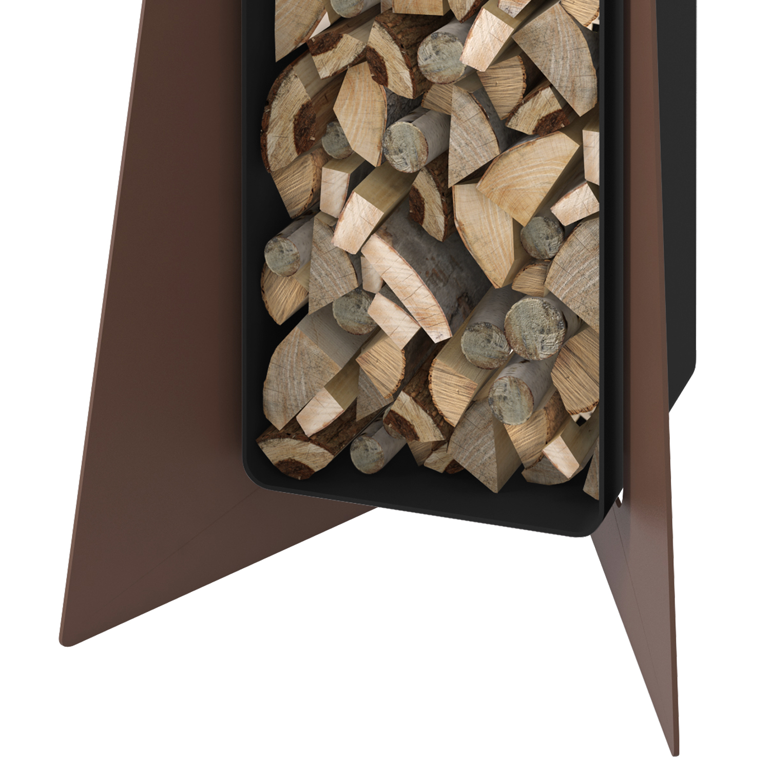 HS Flamingo Deluxe 3 Étagère en bois Marron