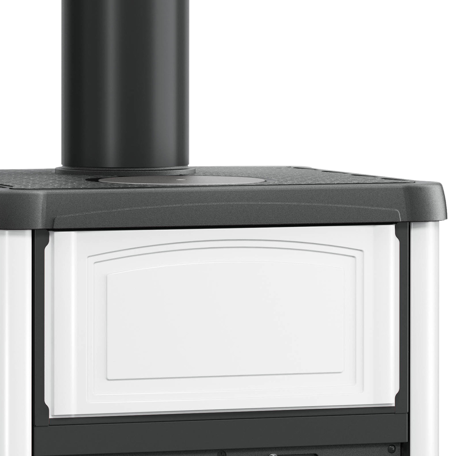 La Nordica Concita 2.0 Poêle à bois Majolique Blanc Infinity