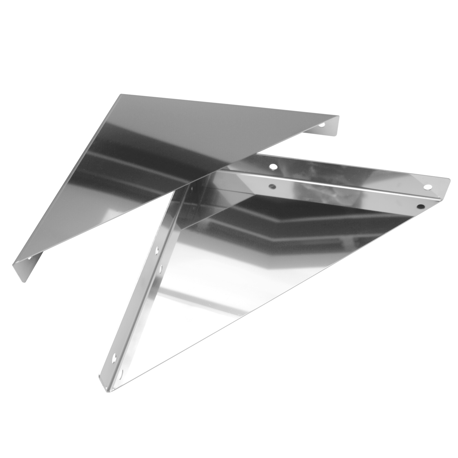 Opsinox plaque de console pour cheminée en acier inoxydable KOS pour MSDC-D Ø 131 - 180 mm