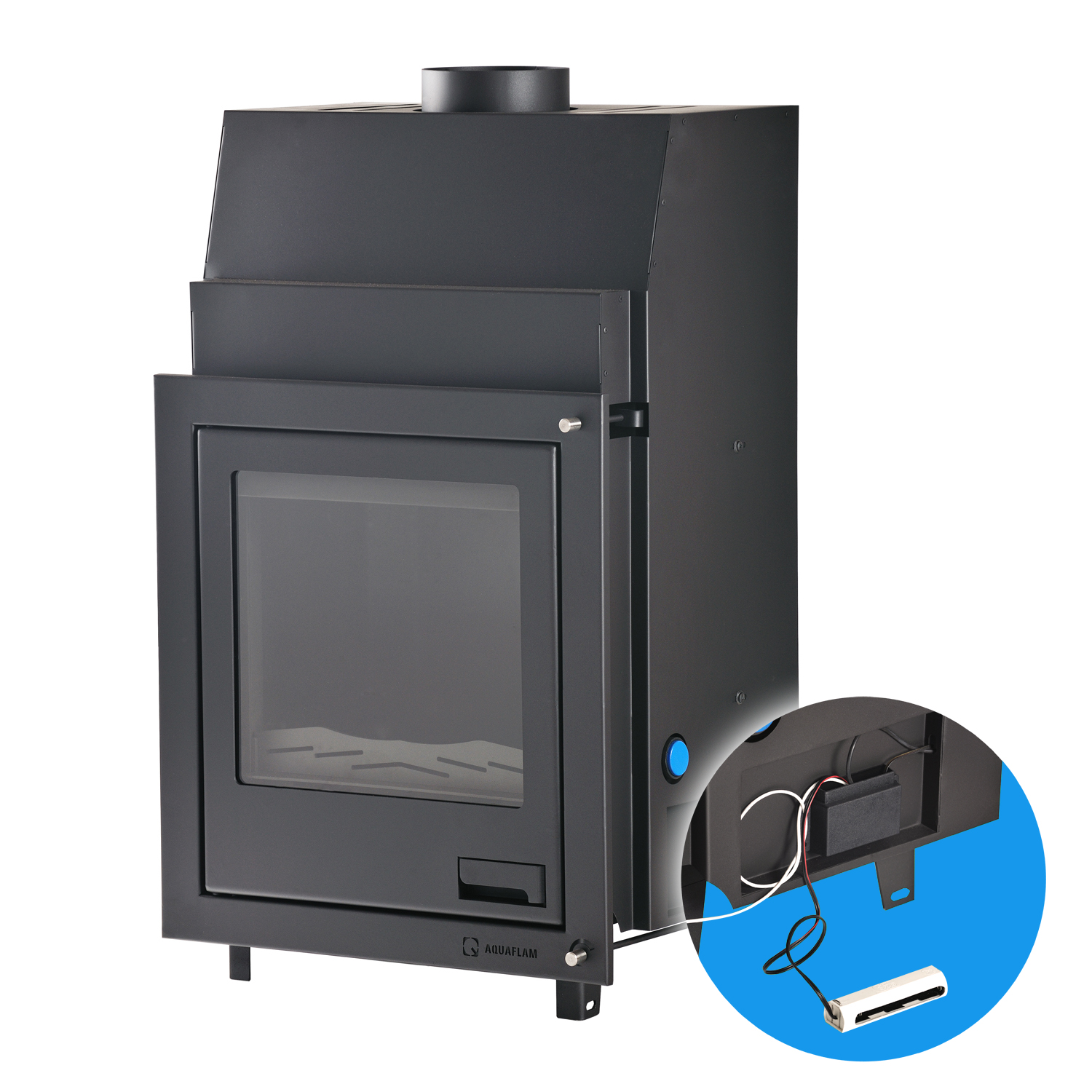 Aquaflam 17 Flat Basic Insert de cheminée à eau