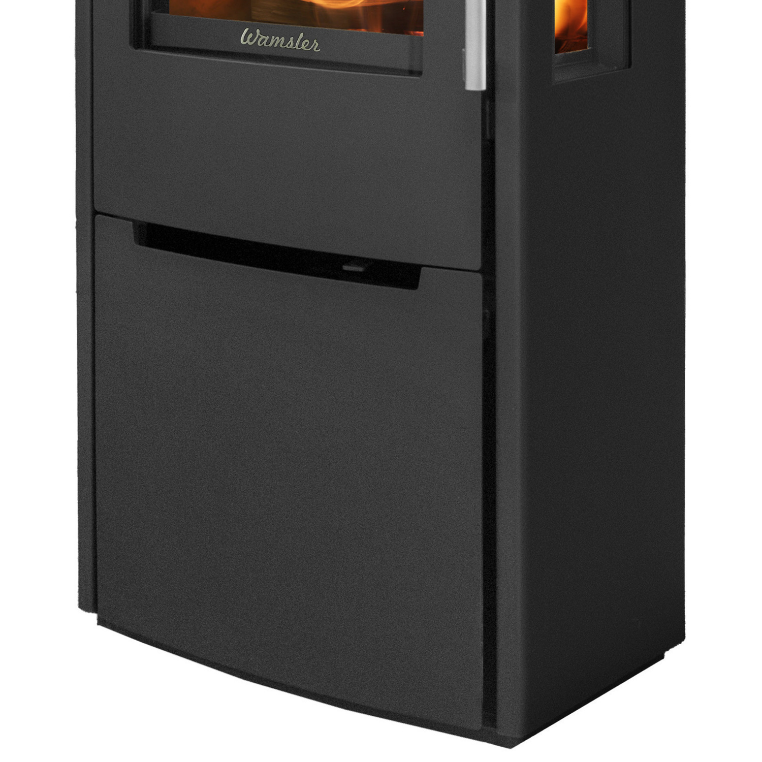 Wamsler Pylon 3G poêle à bois en acier noir